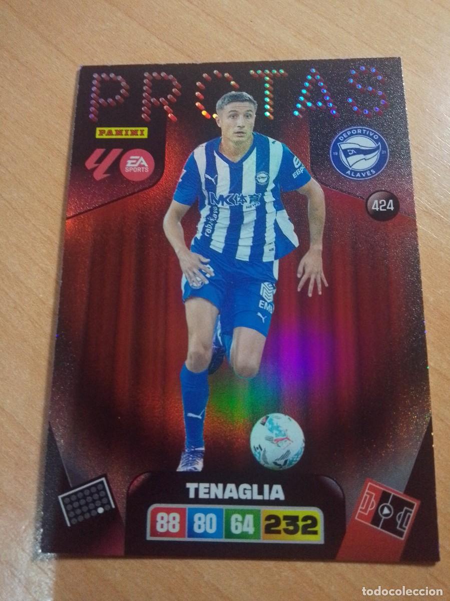 Cromos de F&uacute;tbol: 424 TENAGLIA PROTAS DEL ALAV&Eacute;S 25 26 ADRENALYN XL 2025 2026