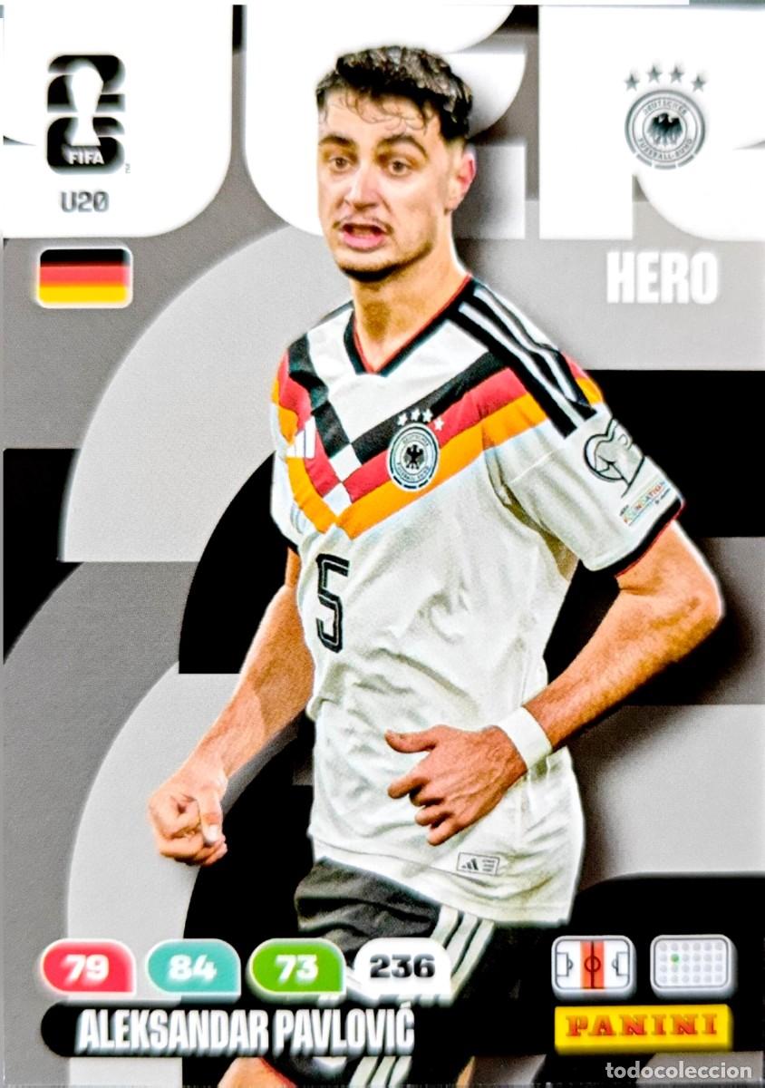 Cromos de F&uacute;tbol: U20 Aleksandar Pavlovic - ALEMANIA - UPGRADE UPDATE - PANINI Adrenalyn FIFA World Cup 2026
