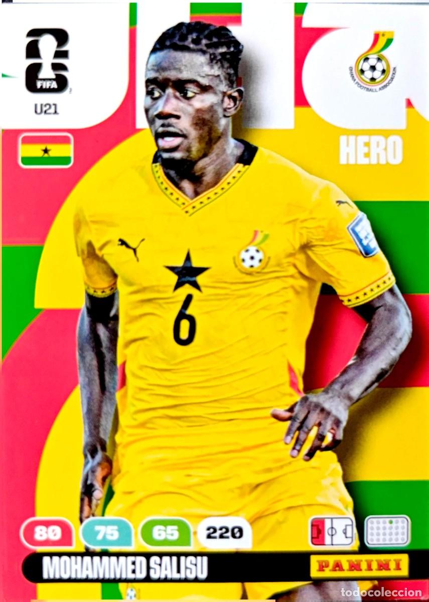 Cromos de F&uacute;tbol: U21 Mohammed Salisu - GHANA - UPGRADE UPDATE - PANINI Adrenalyn FIFA World Cup 2026