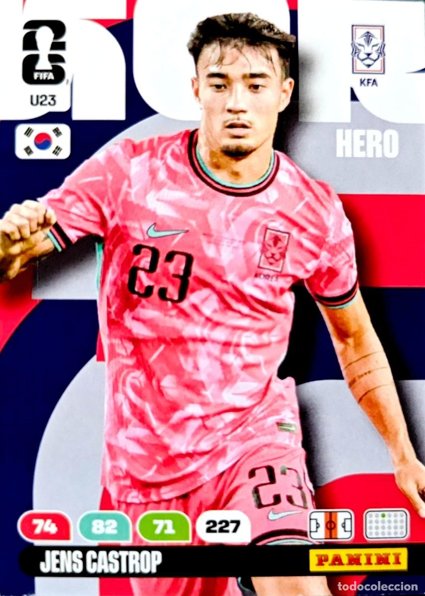 Cromos de F&uacute;tbol: U23 Jens Castrop - Corea del Sur - UPGRADE UPDATE - PANINI Adrenalyn FIFA World Cup 2026