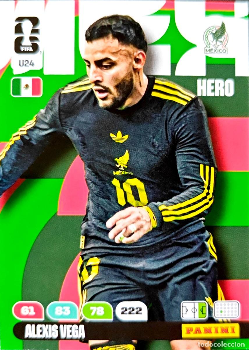 Cromos de F&uacute;tbol: U24 Alexis Vega - Mexico - UPGRADE UPDATE - PANINI Adrenalyn FIFA World Cup 2026