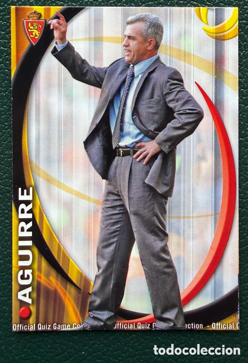 Cromos de Futebol: 1184 AGUIRRE REAL ZARAGOZA FICHAS ALBUM MUNDICROMO 2010 2011 10 11
