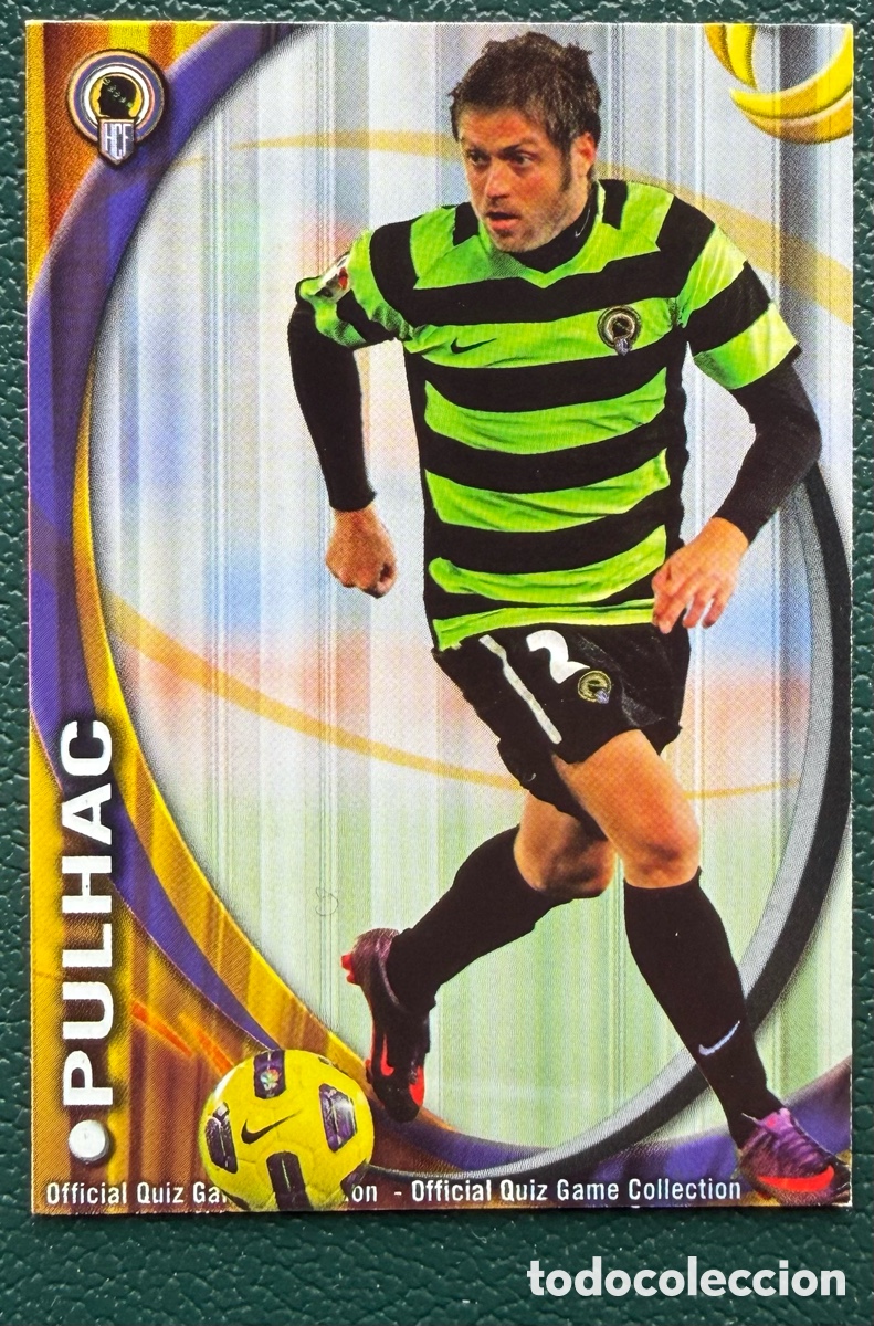 Cromos de Futebol: 1189 PULHAC HERCULES CF FICHAS ALBUM MUNDICROMO 2010 2011 10 11