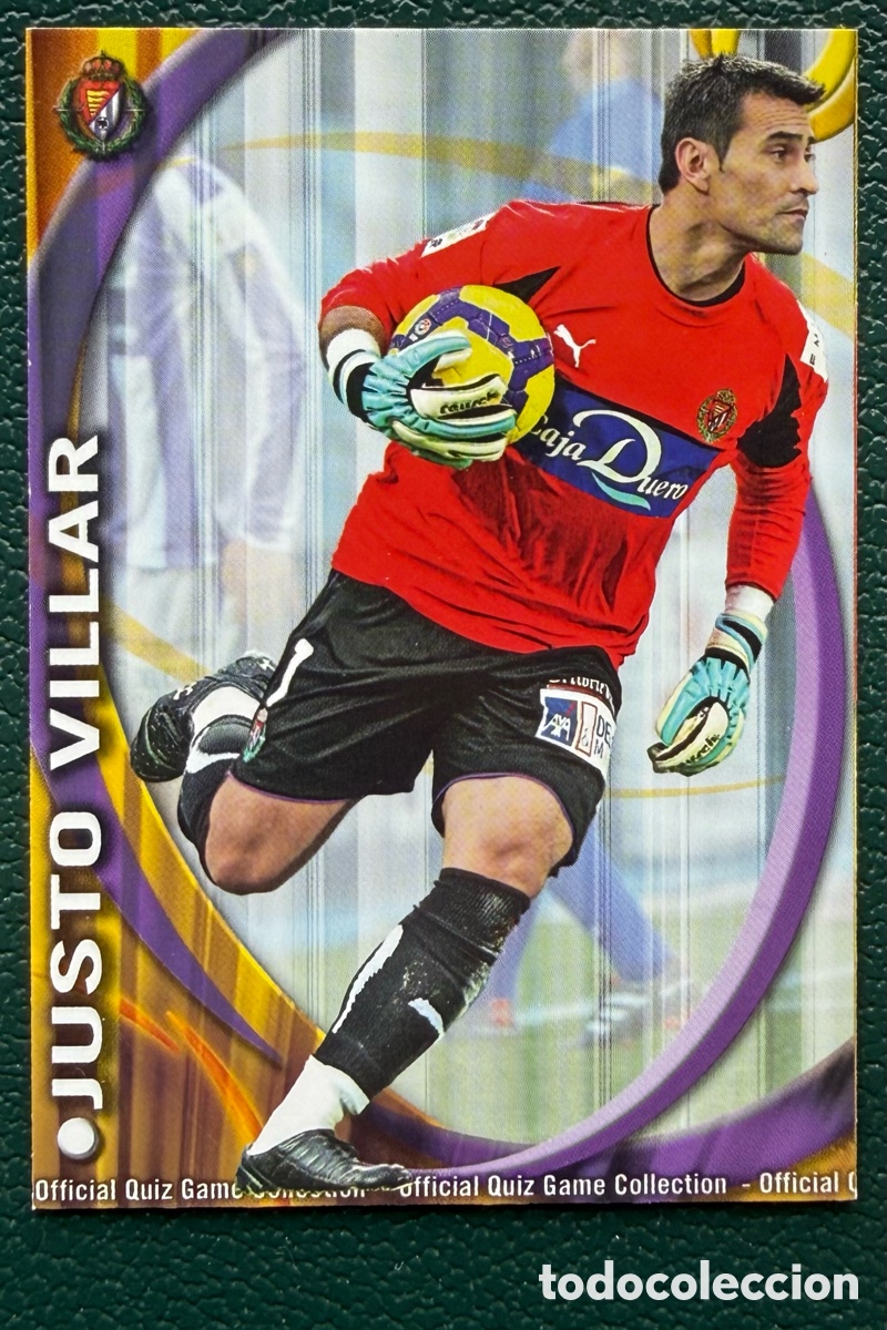 Cromos de Futebol: 1192 JUSTO VILLAR REAL VALLADOLID FICHAS ALBUM MUNDICROMO 2010 2011 10 11