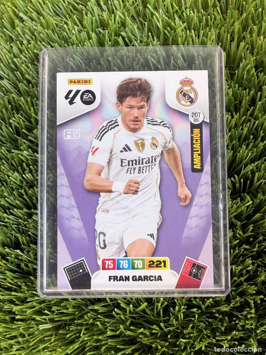 Figurine di Calcio: N&ordm; 207BIS Fran Garc&iacute;a Ampliaci&oacute;n Real Madrid CF Adrenalyn XL 25 26