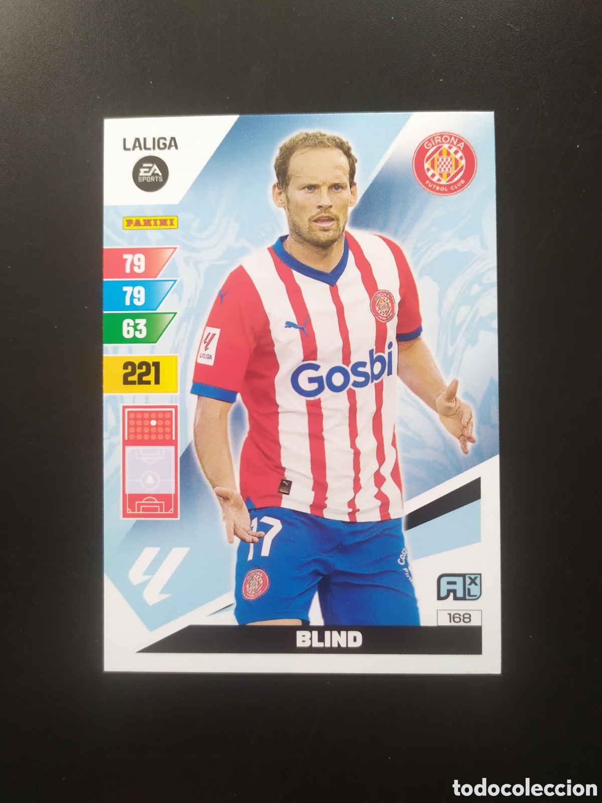 Cromos de F&uacute;tbol: Adrenalyn 2023 2024 23 24 panini Blind n&deg; 168 Girona