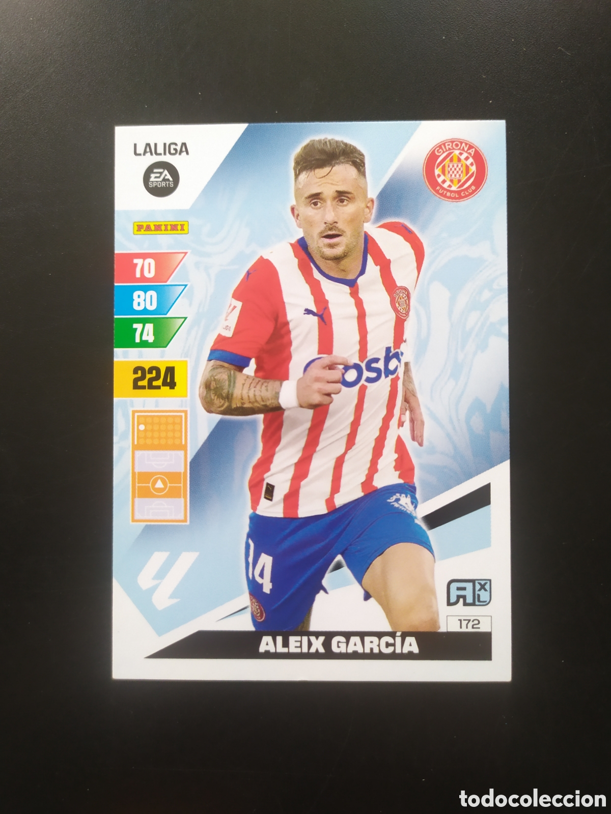Cromos de F&uacute;tbol: Adrenalyn 2023 2024 23 24 panini Aleix Garc&iacute;a n&deg; 172 Girona