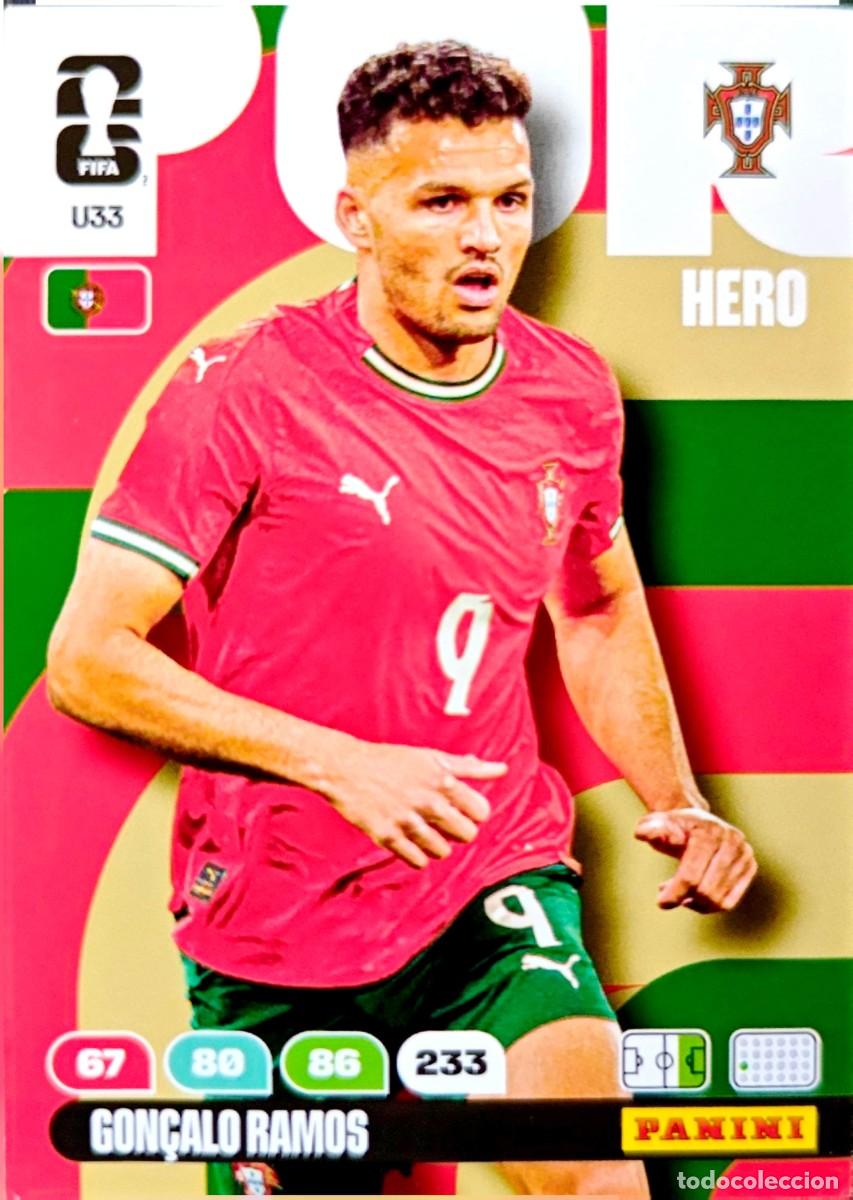 Cromos de F&uacute;tbol: U33 Gon&ccedil;alo Ramos - Portugal - UPGRADE UPDATE - PANINI Adrenalyn FIFA World Cup 2026