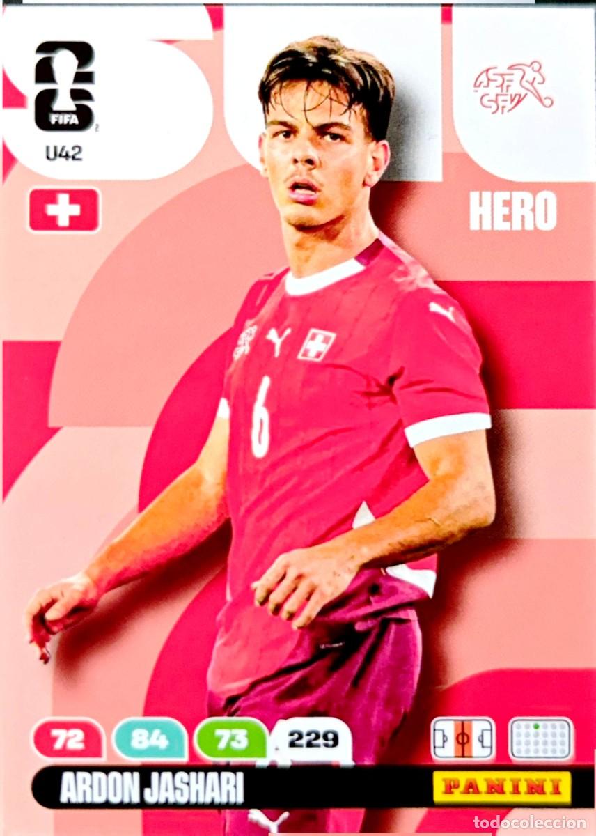 Cromos de F&uacute;tbol: U42 Ardon Jashari - Suiza - UPGRADE UPDATE - PANINI Adrenalyn FIFA World Cup 2026