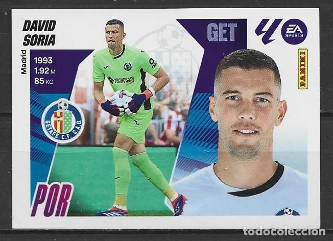 Cromos de F&uacute;tbol: Liga este 25/26 - David Soria - N&ordm; 3 - Getafe CF