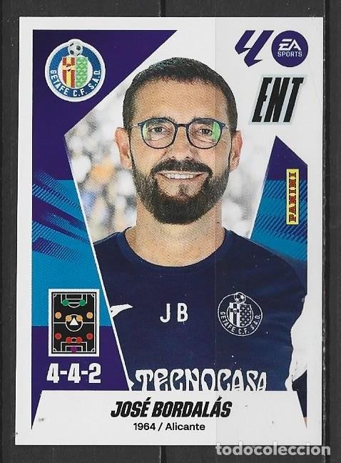 Cromos de F&uacute;tbol: Liga este 25/26 - Jos&eacute; Bordal&aacute;s - N&ordm; 2 - Getafe CF