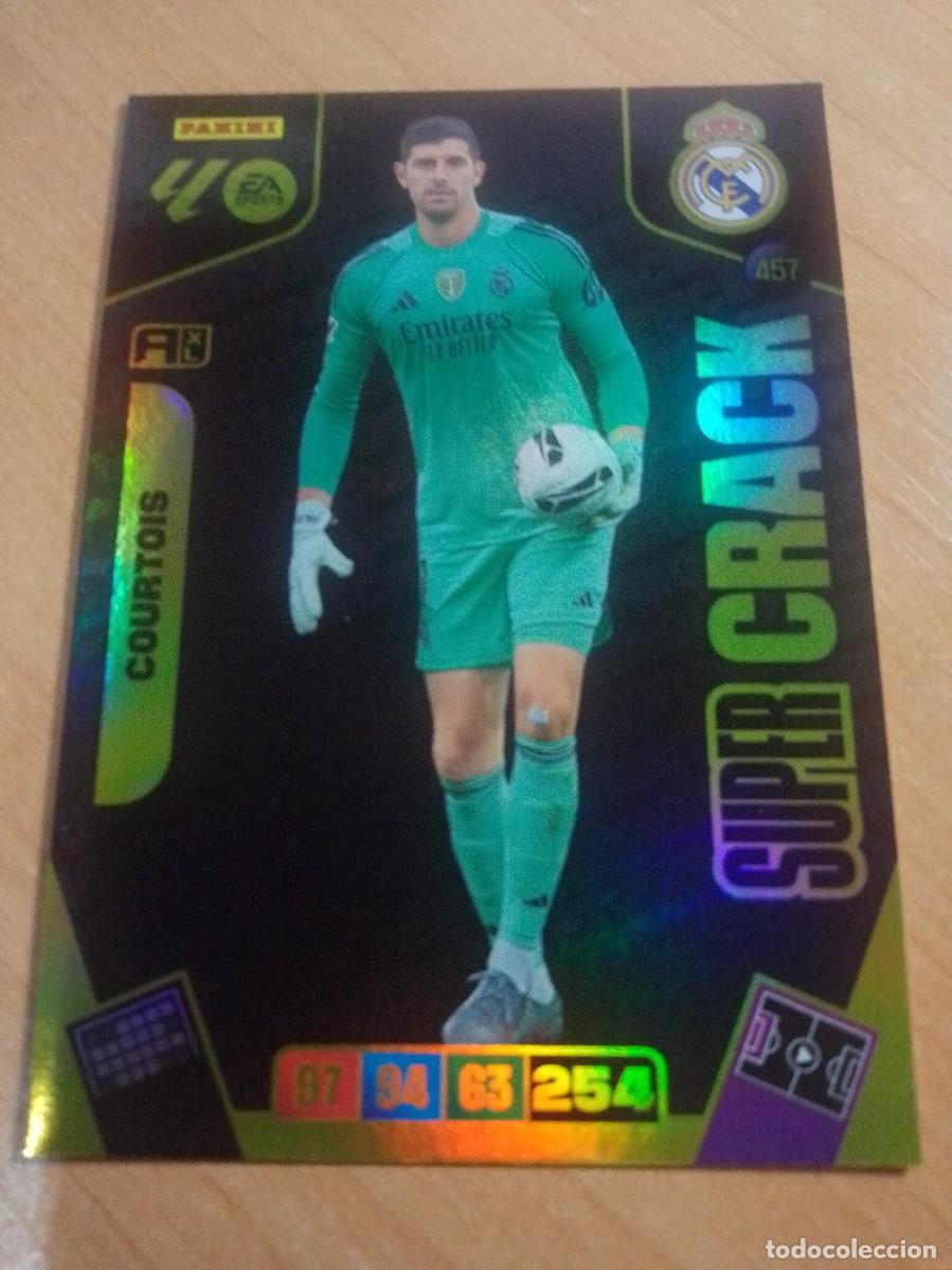 Cromos de F&uacute;tbol: 457 COURTOS SUPER CRACK DEL REAL MADRID 25 26 ADRENALYN XL 2025 2026