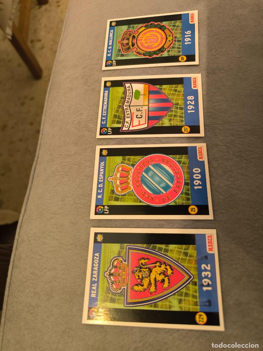 Cromos de F&uacute;tbol: Cromos de futbol escudos (Mundicromo)