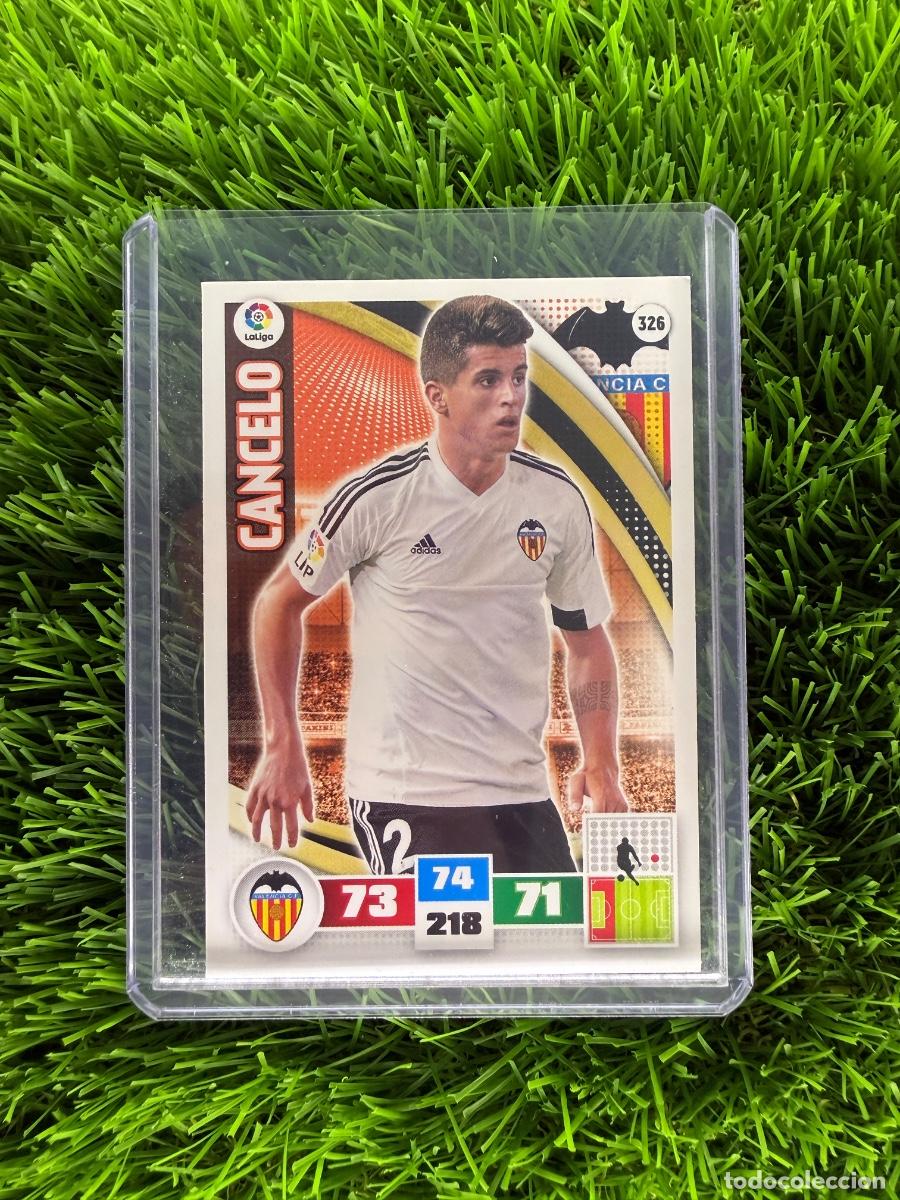 Cromos de F&uacute;tbol: N&ordm; 326 Cancelo Valencia CF Adrenalyn XL 15 16