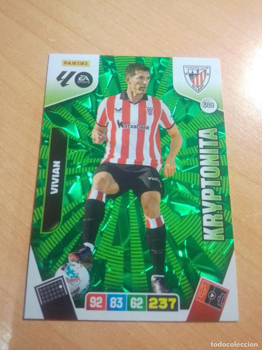 Cromos de F&uacute;tbol: 389 VIVIAN KRYPTONITA DEL ATHLETIC DE BILBAO 25 26 ADRENALYN XL 2025 2026