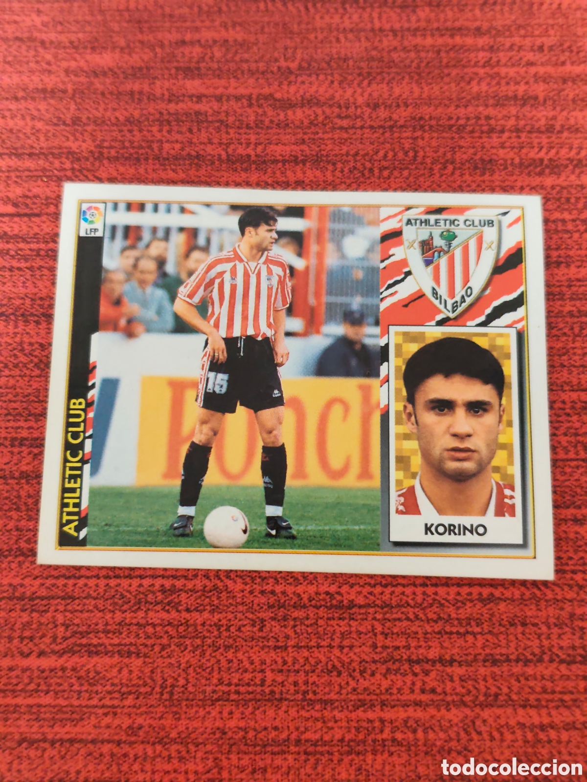 Cartes &agrave; collectionner de Football: BAJA KORINO ATHLETIC BILBAO EDICIONES ESTE 1997 1998