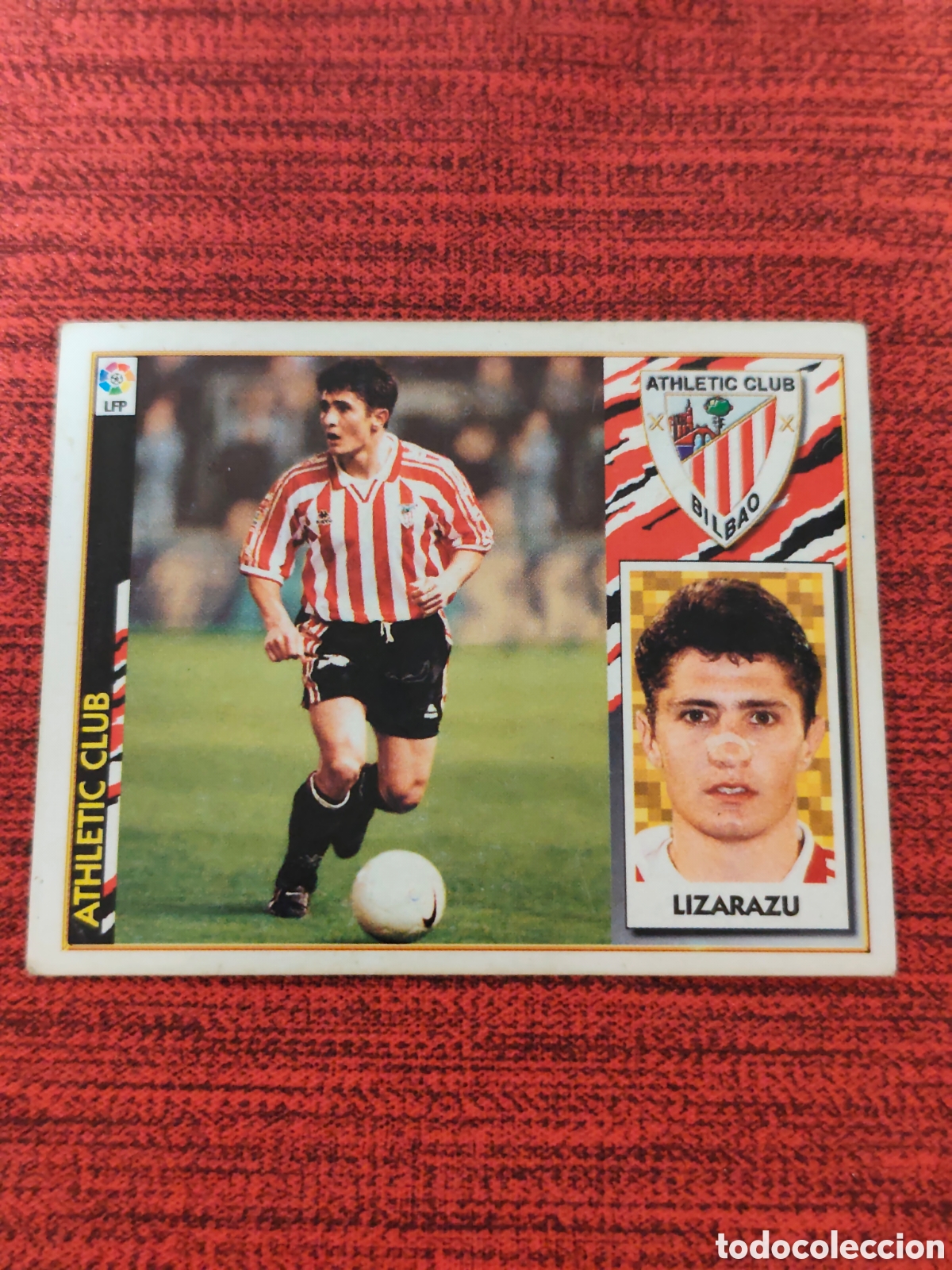Cromos de F&uacute;tbol: BAJA LIZARAZU ATHLETIC BILBAO EDICIONES ESTE 1997 1998