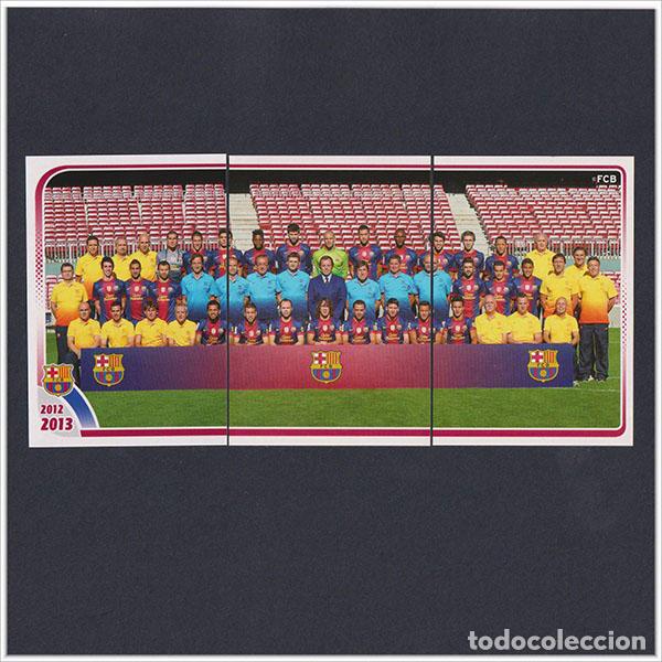 Cromos de F&uacute;tbol: COLECCI&Oacute;N OFICIAL BARCELONA 2012 2013 12 13 PANINI MESSI 2 3 4 BAR&Ccedil;A LIGA PLANTILLA INIESTA XAVI