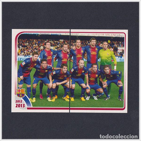 Football Stickers: COLECCI&Oacute;N OFICIAL BARCELONA 2012 2013 12 13 PANINI MESSI 11 12 BAR&Ccedil;A LIGA ALINEACI&Oacute;N INIESTA XAVI