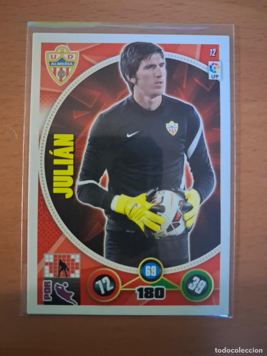 Figurine di Calcio: Adrenalyn XL 2014 2015 14 15 UD Almeria 12 Julian