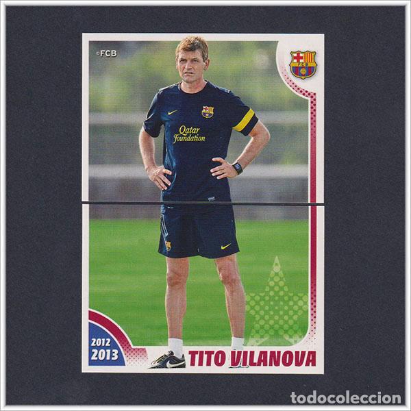 Figurine di Calcio: COLECCI&Oacute;N OFICIAL BARCELONA 2012 2013 12 13 PANINI TITO VILANOVA 27 28 BAR&Ccedil;A ALBUM LIGA F&Uacute;TBOL