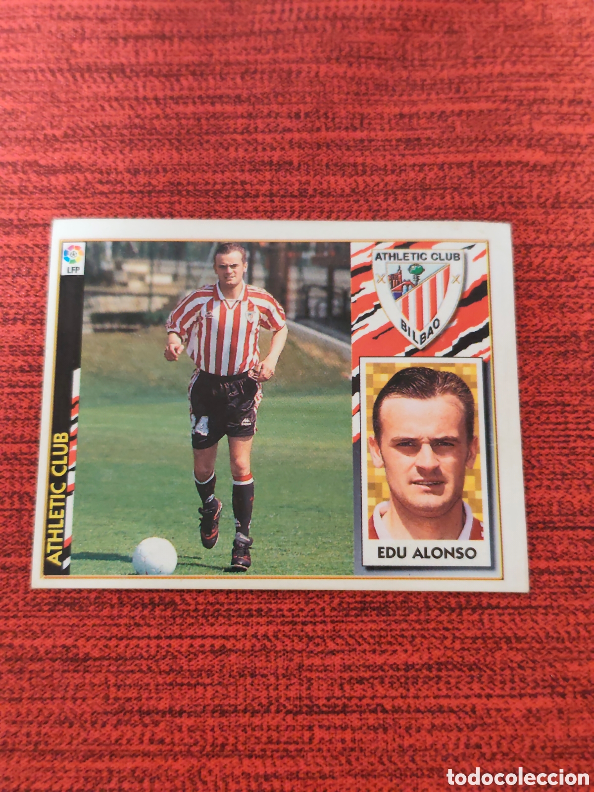 Figurine di Calcio: BAJA EDU ALONSO ATHLETIC BILBAO EDICIONES ESTE 1997 1998