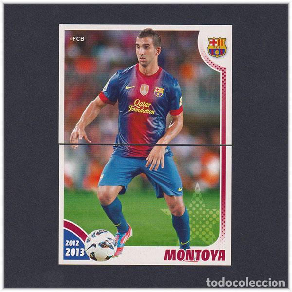 Cromos de F&uacute;tbol: COLECCI&Oacute;N OFICIAL BARCELONA 2012 2013 12 13 PANINI MONTOYA 51 52 BAR&Ccedil;A ALBUM LIGA F&Uacute;TBOL