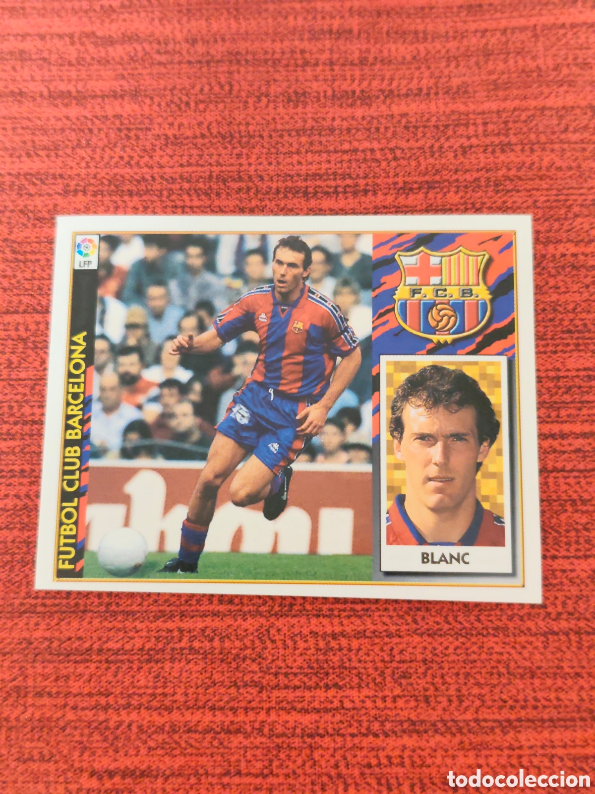 Cromos de F&uacute;tbol: BAJA BLANC FC BARCELONA EDICIONES ESTE 1997 1998
