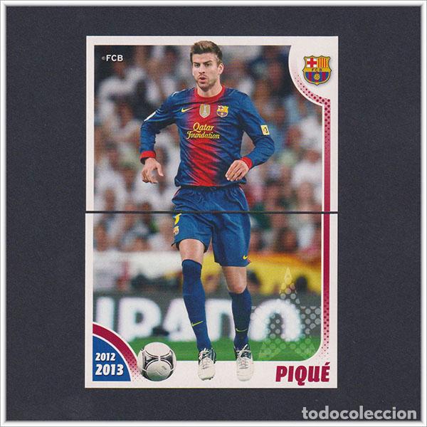 Cromos de F&uacute;tbol: COLECCI&Oacute;N OFICIAL BARCELONA 2012 2013 12 13 PANINI PIQUE 63 64 BAR&Ccedil;A ALBUM LIGA F&Uacute;TBOL