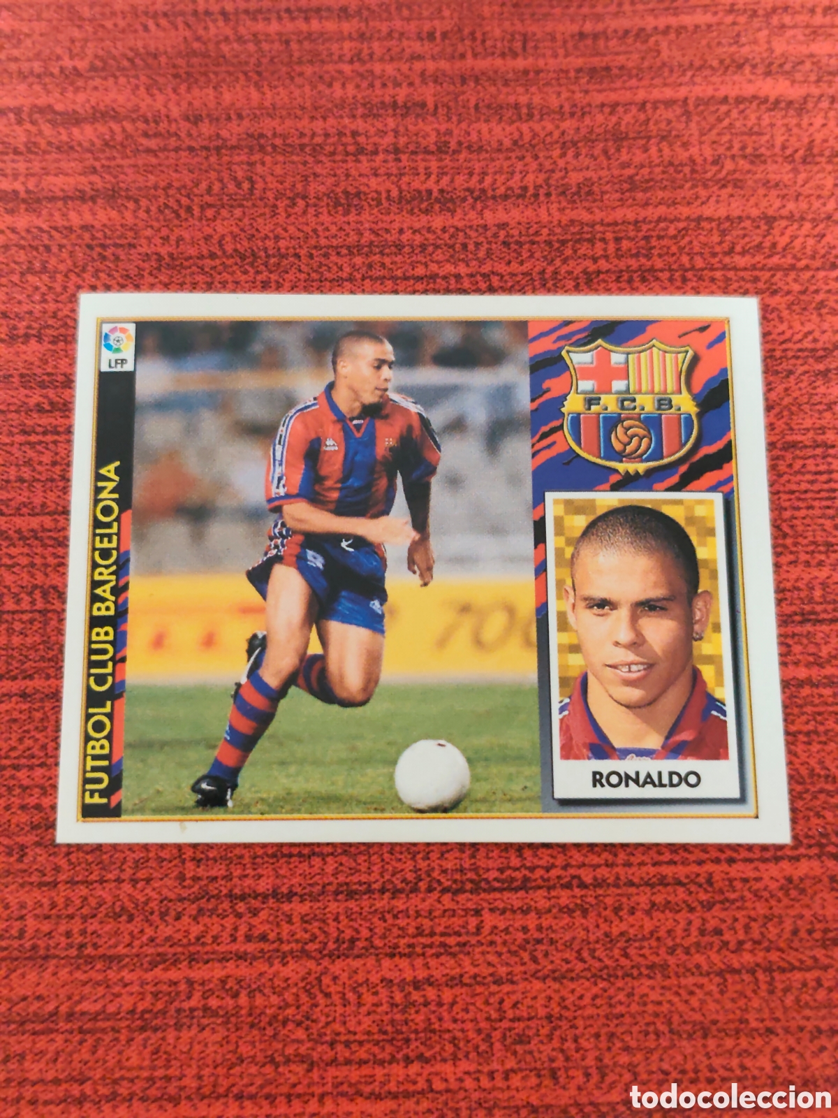 Cromos de F&uacute;tbol: BAJA RONALDO FC BARCELONA EDICIONES ESTE 1997 1998