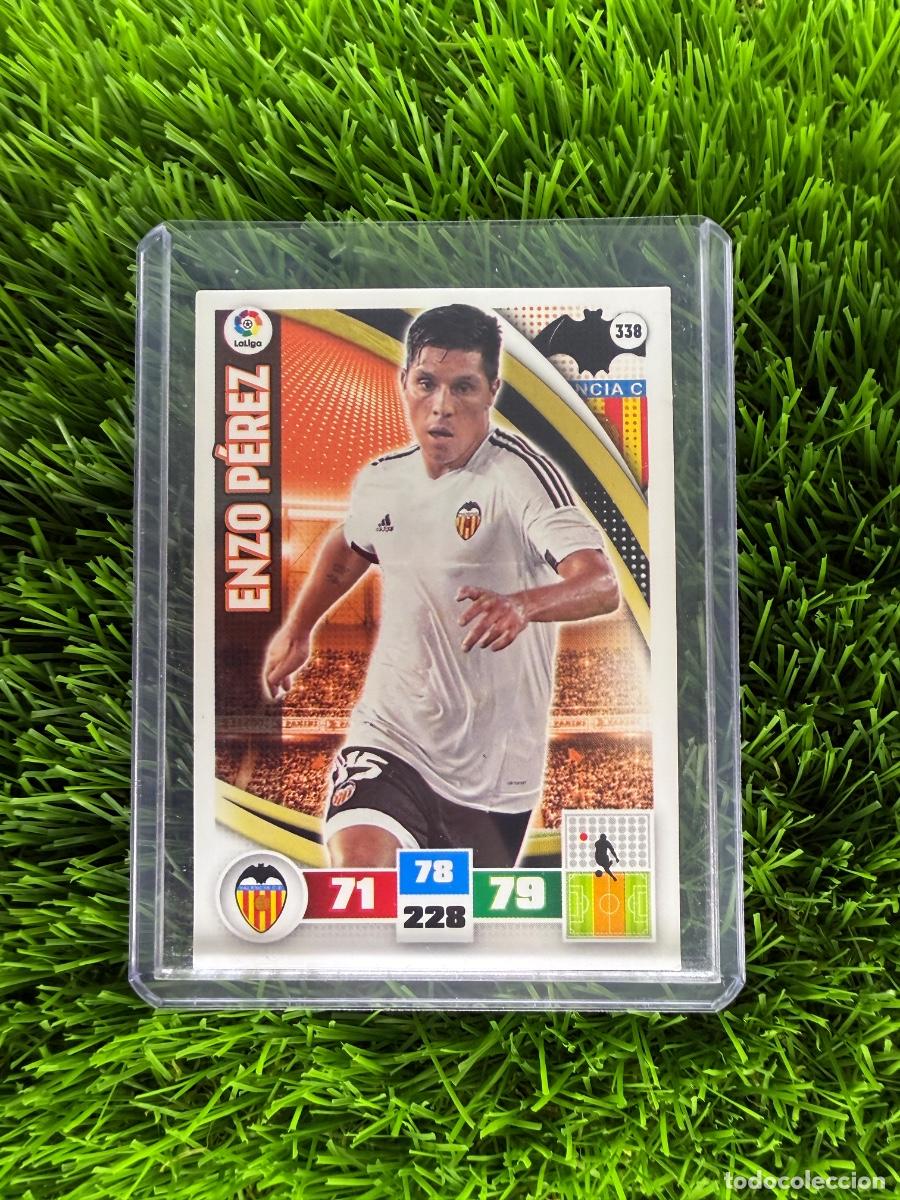Cromos de F&uacute;tbol: N&ordm; 338 Enzo P&eacute;rez Valencia CF Adrenalyn XL 15 16
