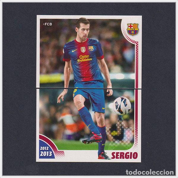 Cromos de F&uacute;tbol: COLECCI&Oacute;N OFICIAL BARCELONA 2012 2013 12 13 PANINI SERGIO BUSQUETS 95 96 BAR&Ccedil;A ALBUM LIGA F&Uacute;TBOL
