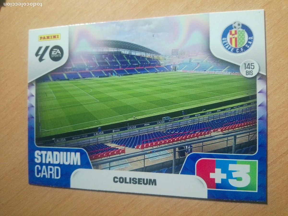 Cromos de F&uacute;tbol: 145 BIS COLISEUM ESTADIO DEL GETAFE 25 26 ADRENALYN XL 2025 2026
