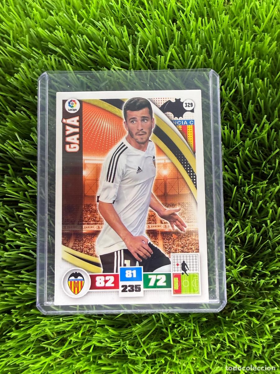 Cartes &agrave; collectionner de Football: N&ordm; 329 Gay&agrave; Valencia CF Adrenalyn XL 15 16