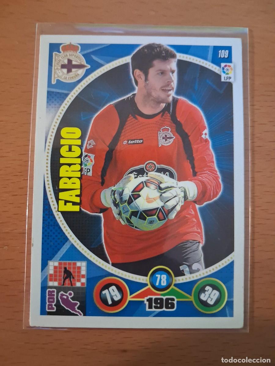 Cartes &agrave; collectionner de Football: Adrenalyn XL 2014 2015 14 15 RC Deportivo de la Coru&ntilde;a 109 Fabricio