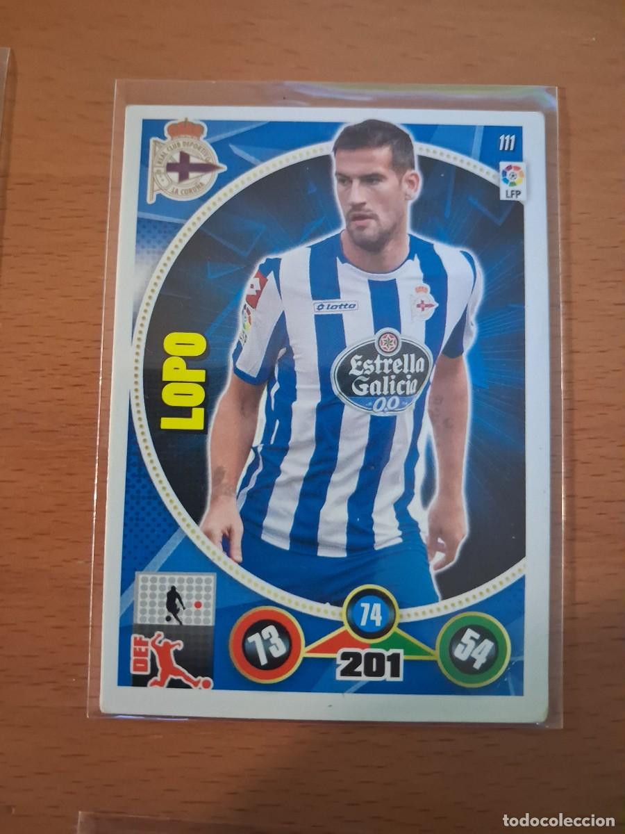 Cartes &agrave; collectionner de Football: Adrenalyn XL 2014 2015 14 15 RC Deportivo de la Coru&ntilde;a 111 Lopo