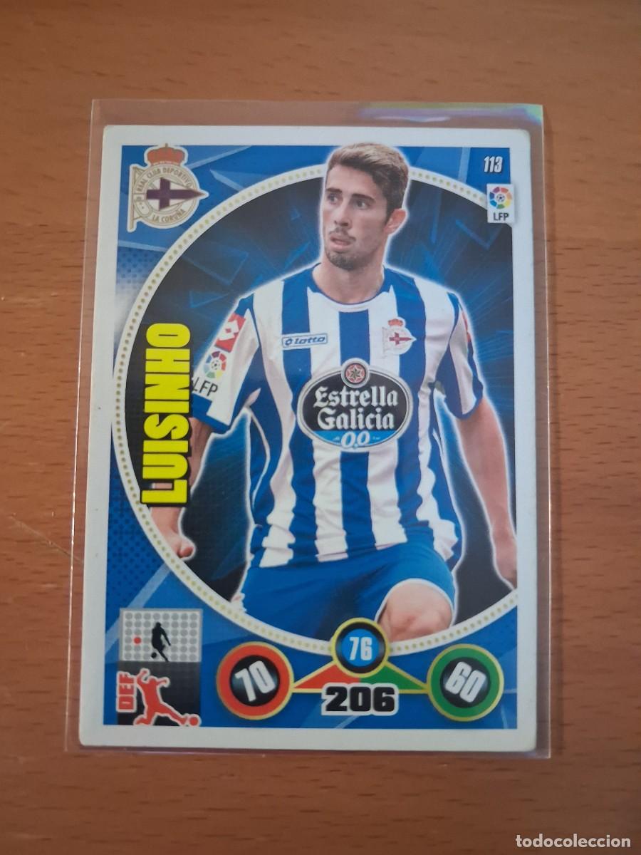 Cartes &agrave; collectionner de Football: Adrenalyn XL 2014 2015 14 15 RC Deportivo de la Coru&ntilde;a 113 Luisinho