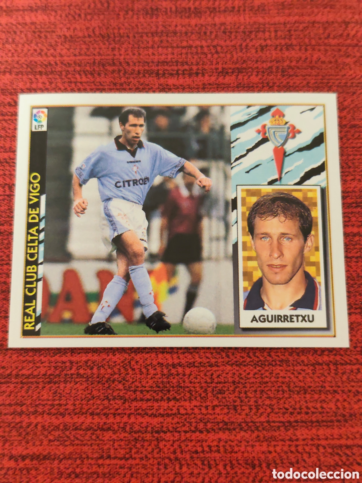 Cartes &agrave; collectionner de Football: BAJA AGUIRRETXU CELTA DE VIGO EDICIONES ESTE 1997 1998
