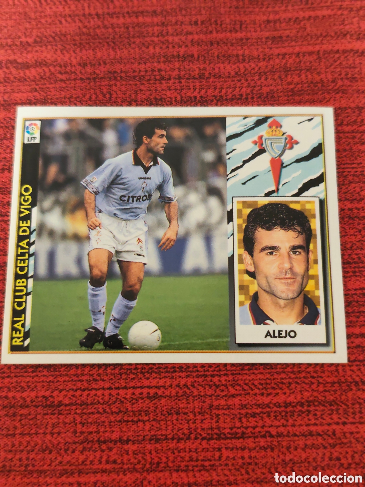 Cromos de F&uacute;tbol: BAJA ALEJO CELTA DE VIGO EDICIONES ESTE 1997 1998