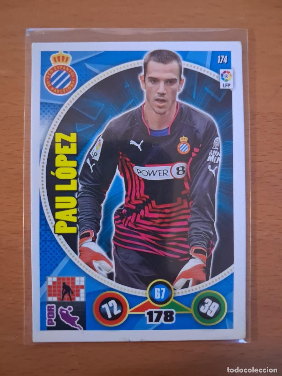 Cromos de F&uacute;tbol: Adrenalyn XL 2014 2015 14 15 RCD Espanyol 174 Pau Lopez
