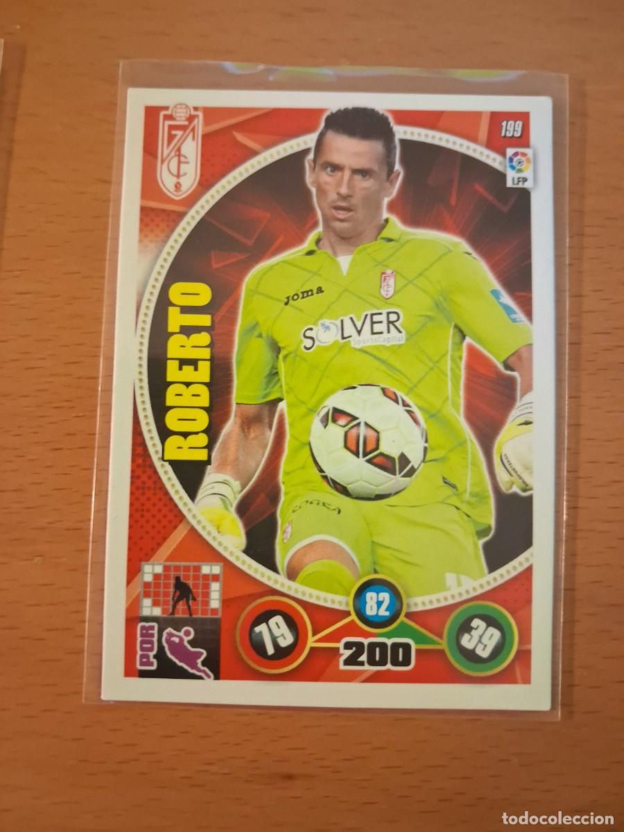 Cromos de F&uacute;tbol: Adrenalyn XL 2014 2015 14 15 Granada CF 199 Roberto