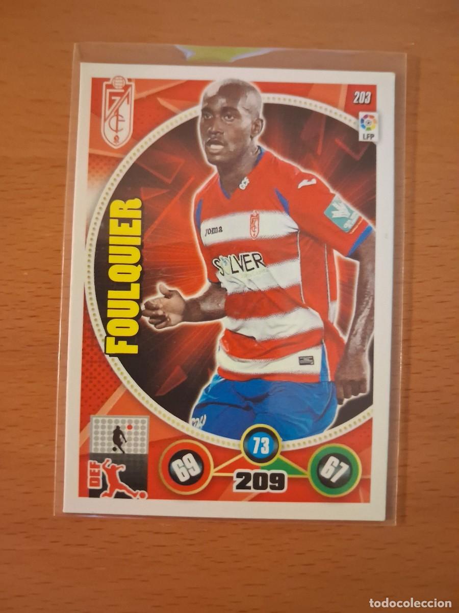 Cromos de F&uacute;tbol: Adrenalyn XL 2014 2015 14 15 Granada CF 203 Foulquier
