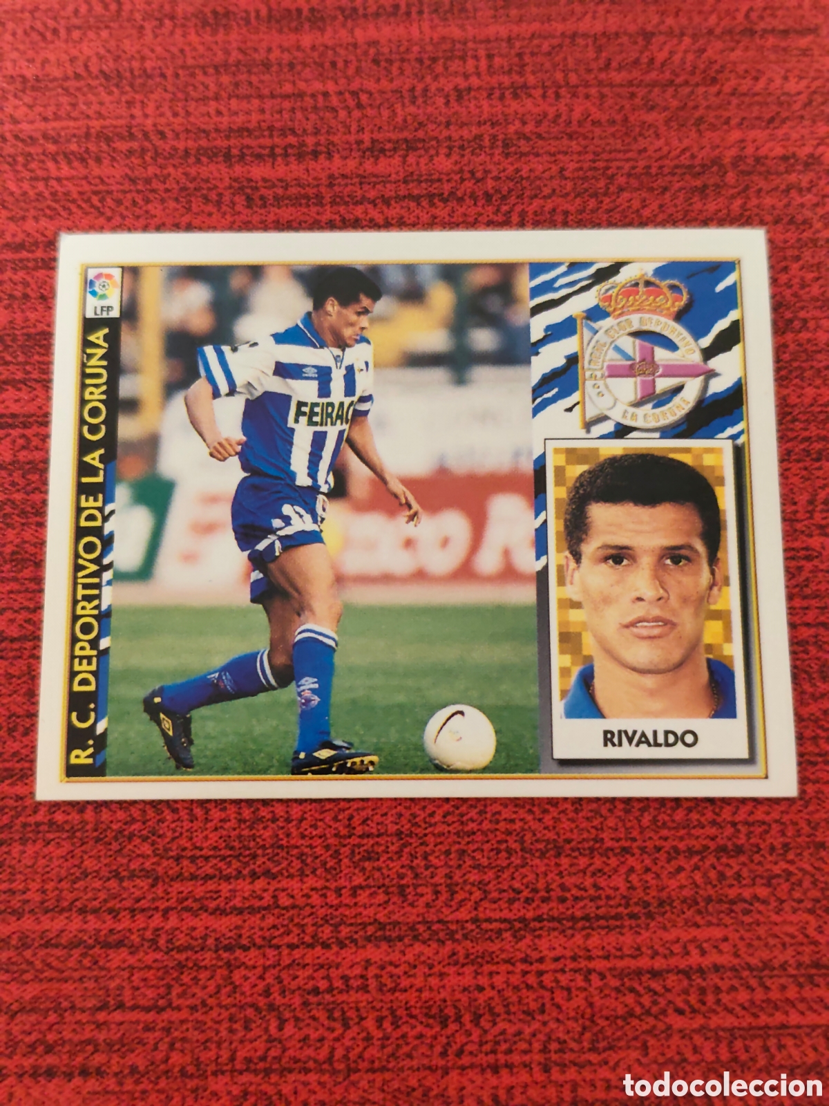 Cromos de F&uacute;tbol: BAJA RIVALDO DEPORTIVO EDICIONES ESTE 1997 1998