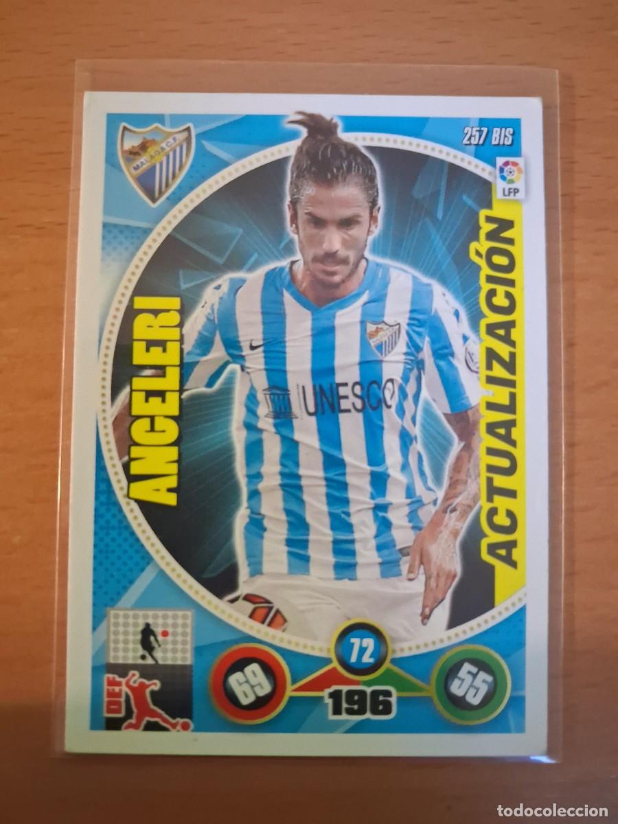 Cromos de F&uacute;tbol: Adrenalyn XL 2014 2015 14 15 Malaga CF 257 BIS Angeleri Actualizacion