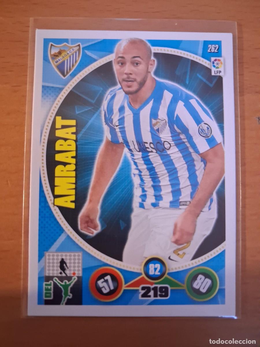 Cromos de F&uacute;tbol: Adrenalyn XL 2014 2015 14 15 Malaga CF 262 Amrabat