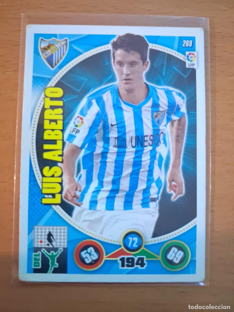 Cromos de F&uacute;tbol: Adrenalyn XL 2014 2015 14 15 Malaga CF 269 Luis Alberto