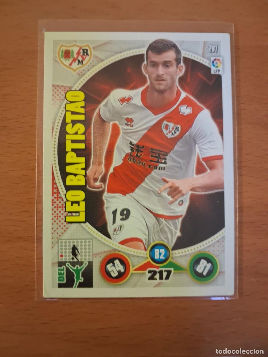 Cromos de F&uacute;tbol: Adrenalyn XL 2014 2015 14 15 Rayo Vallecano 281 Leo Baptistao