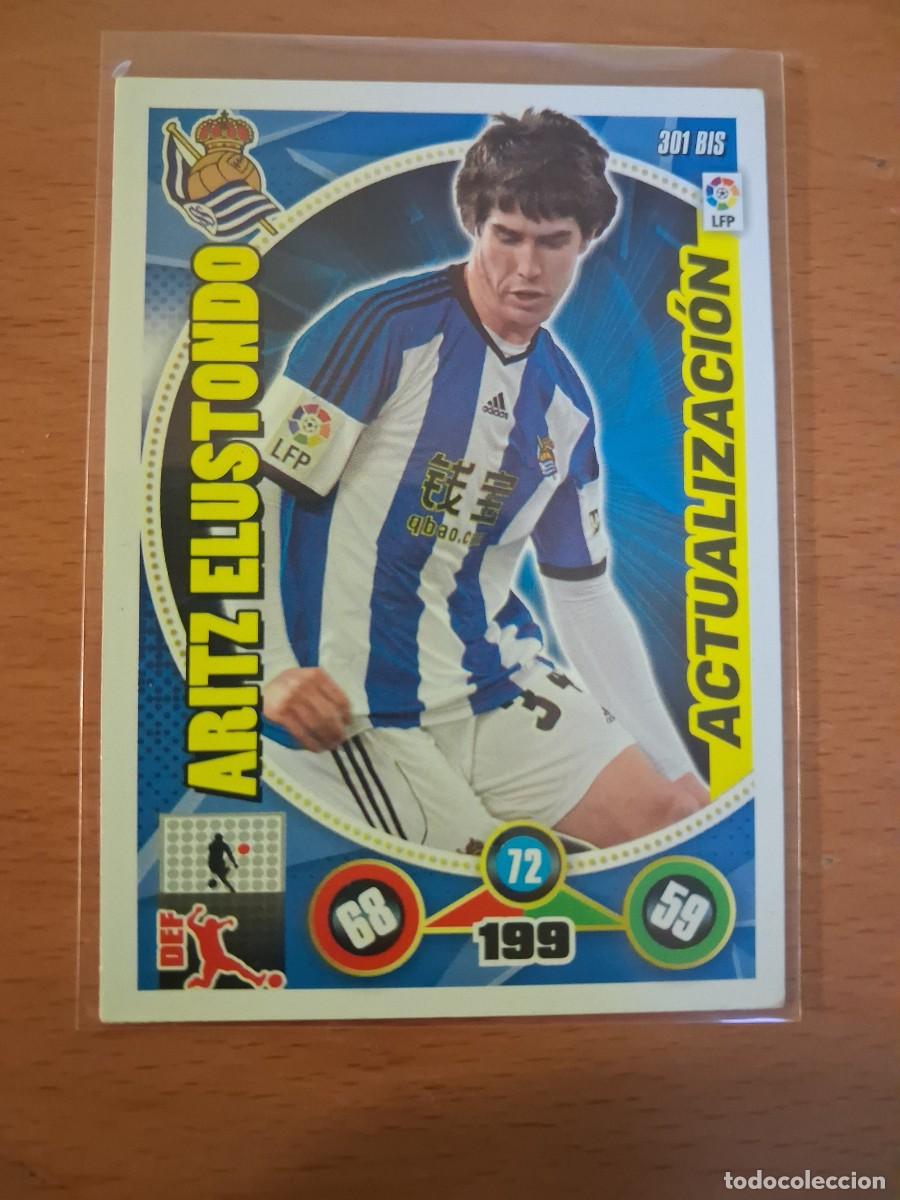 Cromos de F&uacute;tbol: Adrenalyn XL 2014 2015 14 15 Real Sociedad 301 BIS Aritz Elustondo Actualizacion