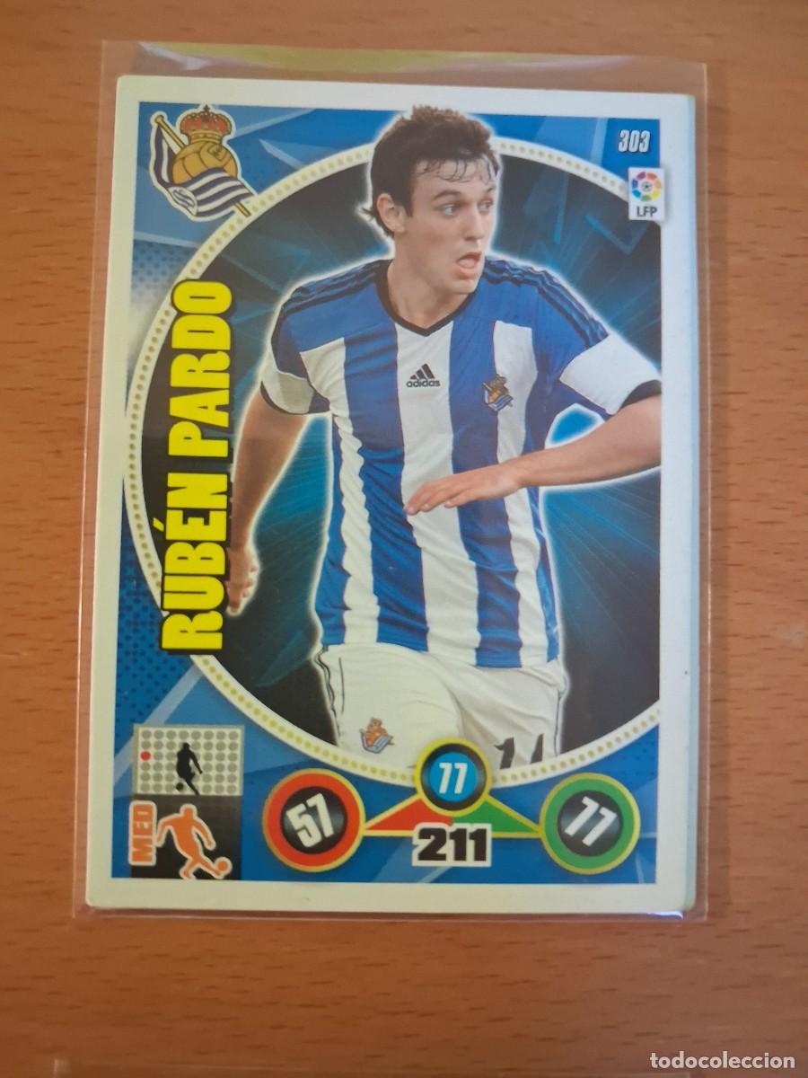 Cromos de F&uacute;tbol: Adrenalyn XL 2014 2015 14 15 Real Sociedad 303 Ruben Pardo
