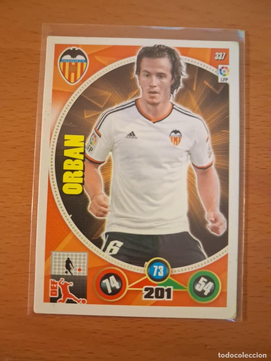 Cromos de F&uacute;tbol: Adrenalyn XL 2014 2015 14 15 Valencia CF 337 Orban